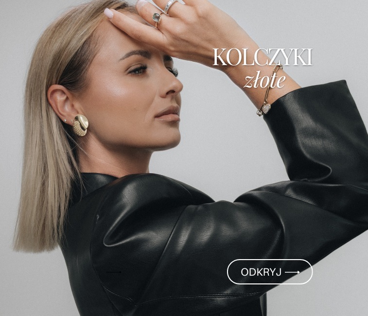 KOLCZYKI złote